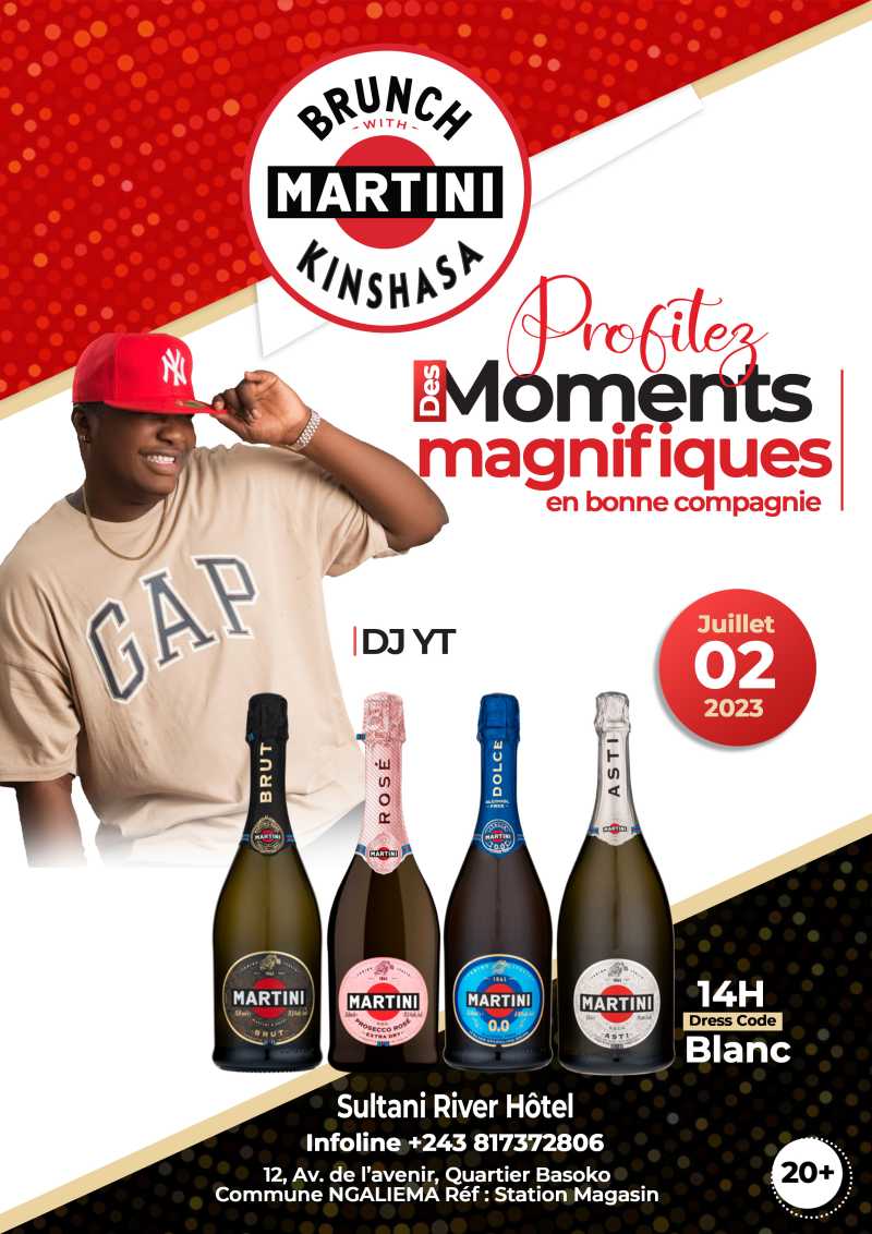 MARTINI BRUNCH KINSHASA