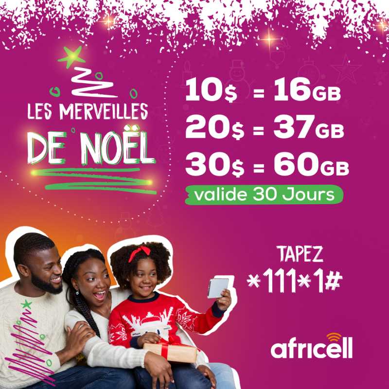 AFRICELLRDC PROMO FORFAIT INTERNET